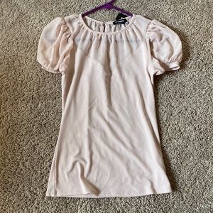 Express XS pink top